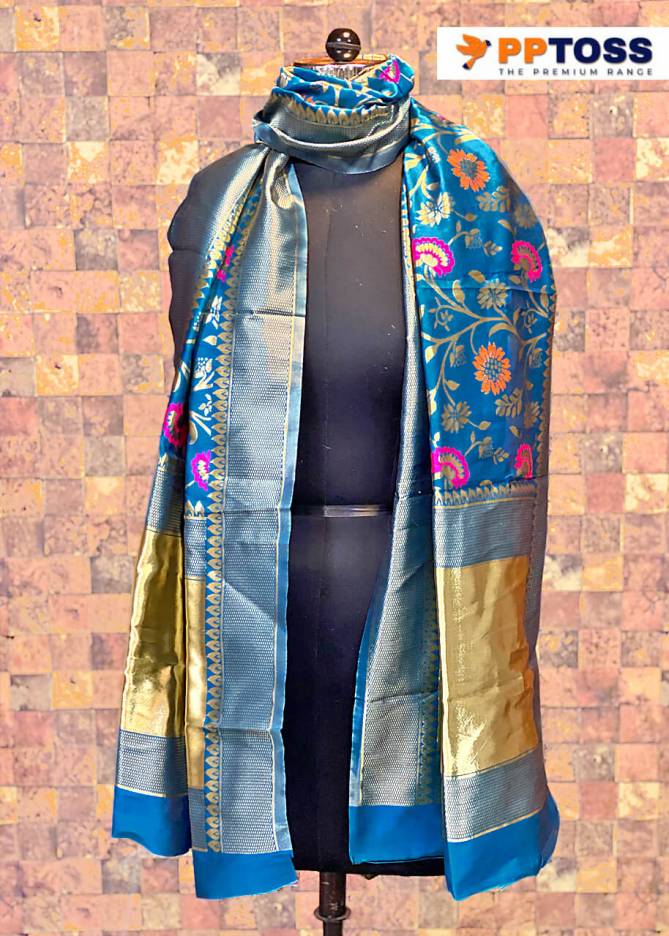 Pptoss Banarasi SIlk Dupatta 8 Casual Wear Designer Dupatta Collection